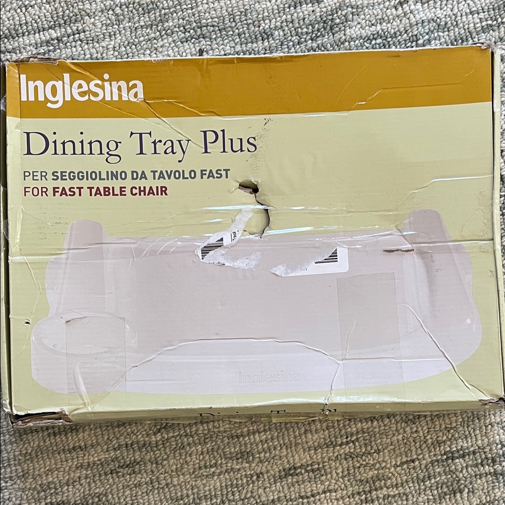 Inglesina Fast Dining Tray Plus (new, still in original box)